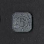 5 cent (stuiver) 1941 WOII, Postzegels en Munten, Munten | Nederland, Ophalen of Verzenden, Koningin Wilhelmina, 5 cent, Losse munt