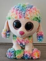 Ty beanie boo hond Rainbow 24 cm, Ophalen of Verzenden, Zo goed als nieuw, Hond