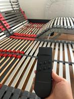 Compleet Bed met Elektrische Lattenbodem en Nachtkastjes, Ophalen, Verstelbaar, Zwart, Tweepersoons