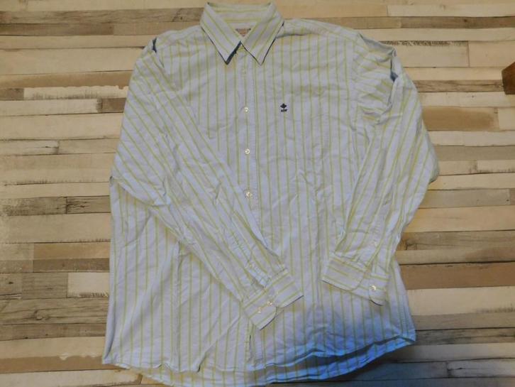 Riverwoods leuk overhemd maat xl. , Kleding | Heren, Overhemden, Zo goed als nieuw, Halswijdte 43/44 (XL), Blauw, Ophalen of Verzenden