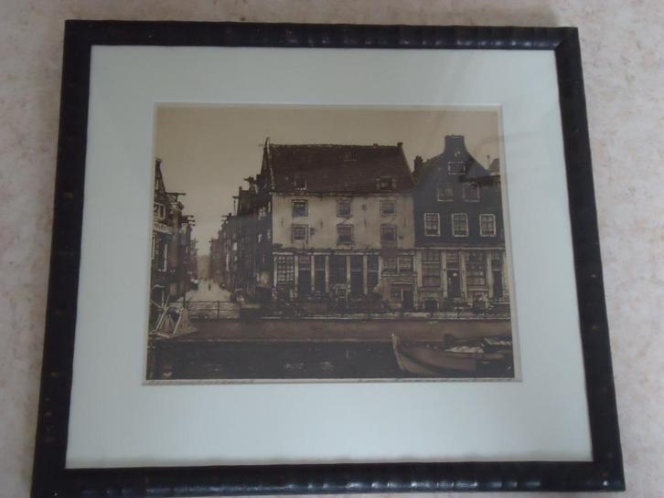 Cornelis Brandenburg - Amsterdam - Zwanenburgwal, Antiek en Kunst, Kunst | Etsen en Gravures, Ophalen of Verzenden