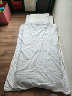 Dekbed en kussen voor peuterbed, Ophalen, Gebruikt, Eenpersoons, Wit