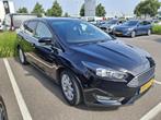 Ford Focus Wagon 1.0 Titanium, Auto's, Gebruikt, Euro 6, Zwart, Origineel Nederlands