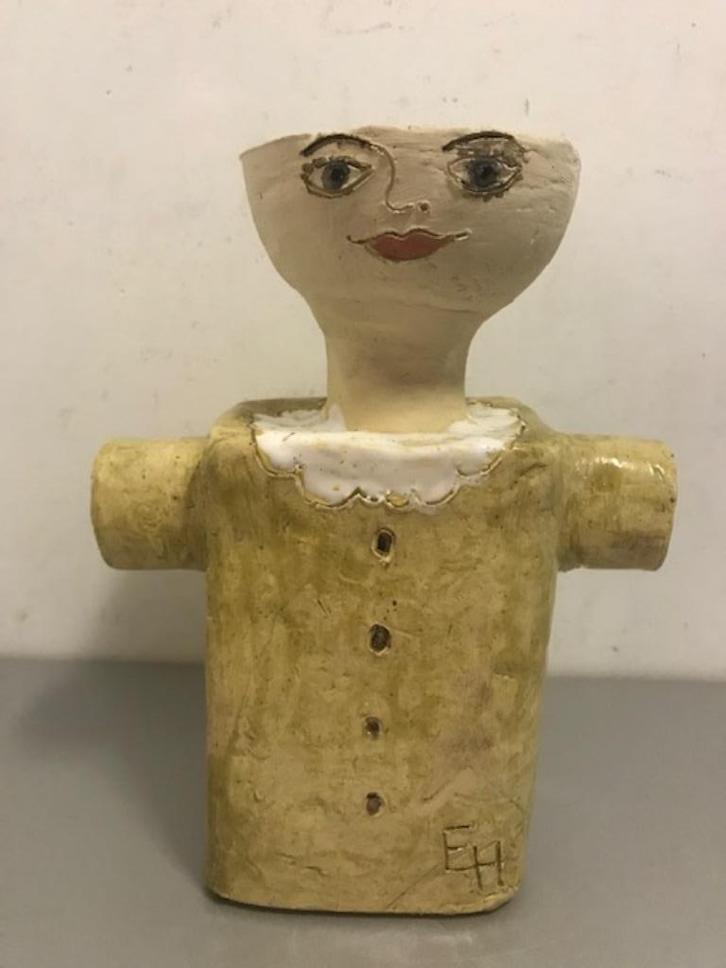 Keramiek - object - vrouwfiguur, Antiek en Kunst, Kunst | Designobjecten, Ophalen of Verzenden