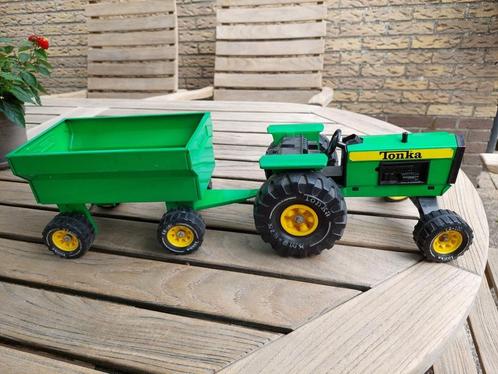 Originele Tonka tractor in goede staat, Antiek en Kunst, Antiek | Speelgoed, Ophalen of Verzenden