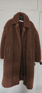 Mango Teddy Coat Cognac Maat S, Kleding | Dames, Jassen | Zomer, Mango, Bruin, Ophalen of Verzenden, Maat 36 (S)