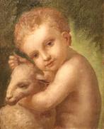 Mooi 19e eeuws olieverfschilderij, Ophalen of Verzenden