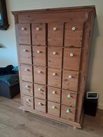 geloogd grenen kast, Ophalen, Gebruikt, 50 tot 100 cm, Landelijk