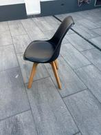 # 4 x Mooie zwarte design stoelen #, Ophalen, Gebruikt, Zwart, Vier