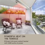 Blumfeldt terrasverwarming infraroodverwarming 3000W 5 stuks, Tuin en Terras, Terrasverwarmers, Ophalen, Zo goed als nieuw, Elektrisch