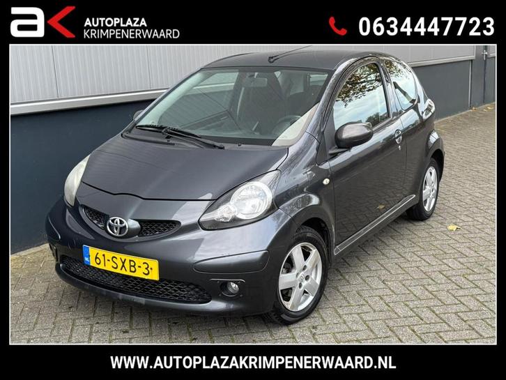 Toyota Aygo 1.0-12V + Elektrische Ramen Carplay Nieuwe apk N, Auto's, Toyota, Bedrijf, Te koop, Aygo, ABS, Airbags, Airconditioning
