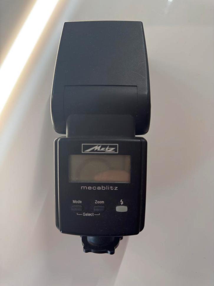 Metz Mecablitz 44 AF-4C flitser, Audio, Tv en Foto, Fotografie | Flitsers, Zo goed als nieuw, Metz, Kantelbaar, Ophalen