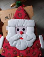 Stoffen kerstman., Ophalen