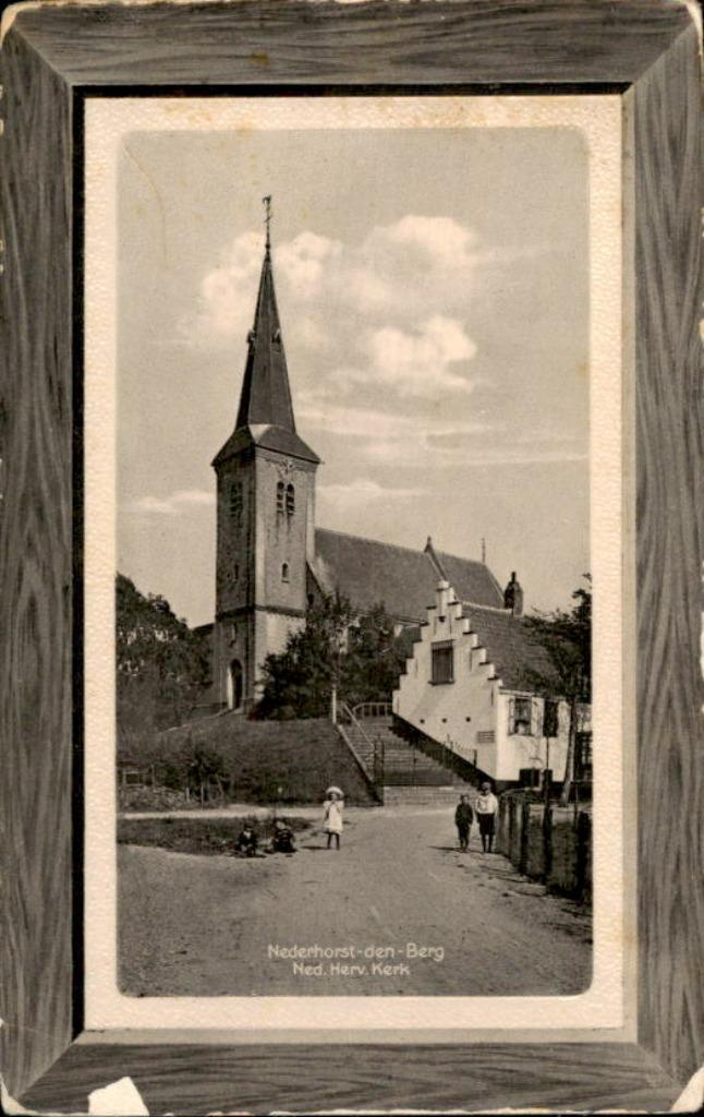 Nederhorst den Berg - Ned Herv  Kerk, Verzamelen, Ansichtkaarten | Nederland, Gelopen, Noord-Holland, Voor 1920, Ophalen of Verzenden
