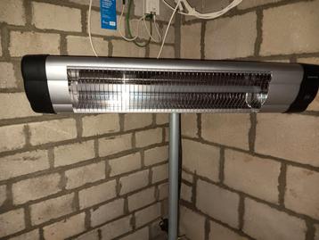 Elektrische terrasverwarmer beschikbaar voor biedingen