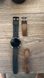 Huawei Watch GT2 46mm, Sieraden, Tassen en Uiterlijk, Smartwatches, Ophalen, Gebruikt, Zwart, Waterdicht