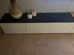 Ikea Besta 2 bovenbladen Marmer look, Ophalen, 150 tot 200 cm, Zo goed als nieuw, Minder dan 100 cm