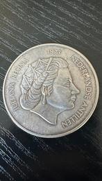 Nl Antillen 25 gulden zilver, Postzegels en Munten, Munten | Nederland, Ophalen of Verzenden, Koningin Juliana, Zilver