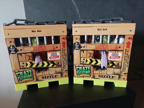 2 stuks  (Sizzle)  CRATE CREATURES., Verzamelen, Speelgoed, Nieuw, Ophalen of Verzenden
