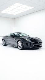 Jaguar F-type 3.0 V6 SC 280KW S Cabrio AUT 2015 Zwart, Auto's, Achterwielaandrijving, F-type, 2995 cc, Cabriolet