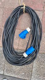 Ca 30 m elekticiteitssnoer voor kampeerder, Ophalen, Zo goed als nieuw