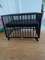 Bopita Box Retro Zwart met Matras en Hoezen, Kinderen en Baby's, Ophalen, Gebruikt, Vierkant