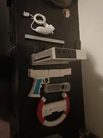 Nintendo Wii met accessoires, Ophalen of Verzenden, Gebruikt, Met 1 controller, Met stuurtje