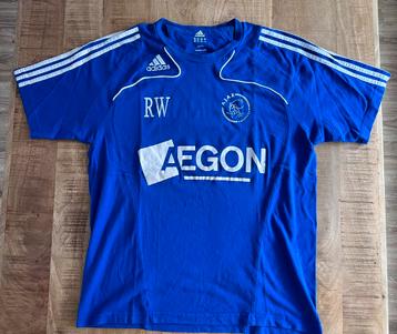 Ajax Technische Staf shirt Rob Witschge beschikbaar voor biedingen