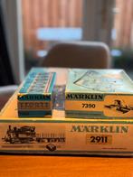 Vintage beginners marklin trein met standaard 3 wagons, Wisselstroom, Ophalen of Verzenden, Analoog, Märklin