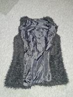 Bodywarmer dames - Fluffy zwart, Maat 38/40 (M), Zwart, Ophalen of Verzenden, Zo goed als nieuw