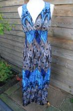Jurk blauw pauw mt S/M Comeng Aparte rug Maxi dress Vaste OP, Kleding | Dames, Blauw, Comeng, Ophalen of Verzenden, Zo goed als nieuw