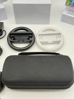 OLED NINTENDO 2024+GARANTIE+ MARIO KART+STUURTJES MEGA PACK, Met 2 controllers, Ophalen of Verzenden, Zo goed als nieuw, "
