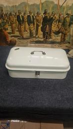 Vintage Broodtrommel - Emaille, Ophalen of Verzenden