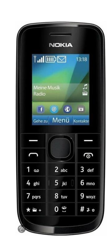 Nokia 113 zwart zgan (compleet) beschikbaar voor biedingen