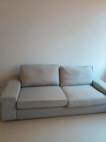 Ikea Kivik bank licht grijs - afbeelding 1