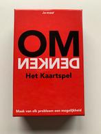 OMDENKEN - Het kaartspel - Berthold Gunster - Om Denken, Verzenden, Zo goed als nieuw
