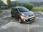 Kia Picanto 1.0 Cvvt 5-DRS 2011 Bruin apk 8 - 2026 met airco, Auto's, Kia, Voorwielaandrijving, Bruin, 400 kg, Metallic lak