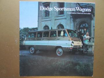 1969 DODGE Sportsman wagons brochure, Engels