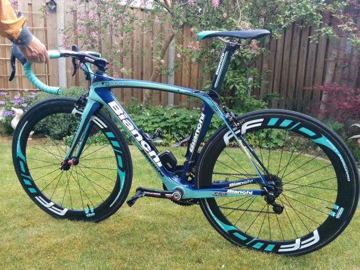 Bianchi carbon racefiets Oltre XR Campagnolo set FFWD wielen, Fietsen en Brommers, Fietsen | Racefietsen, Zo goed als nieuw, Heren