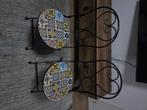 Bistrostoelen van mozaiek tegels (tuinstoelen), Tuin en Terras, Ophalen, Nieuw, Overige materialen, Inklapbaar