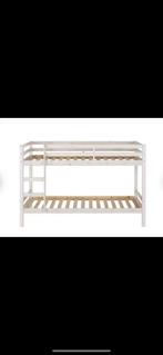 Stapelbed whitewash 90x200 cm, Ophalen, Zo goed als nieuw, Stapelbed