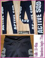 H&M zwarte sportlegging maat S (158/164) zgan, H&M, Zwart, Ophalen of Verzenden, Maat 36 (S)