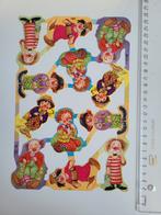 Poesieplaatjes clown 1805 uit 1992, Ophalen of Verzenden