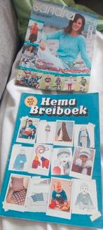 OUD Hema brei-boek +SANDRA+3 SUISSES naalden nummers LINIAAL, Ophalen of Verzenden, Gebruikt, Breien, Patroon of Boek