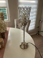 Stijlvolle Lamp met Kristallen Details, Ophalen of Verzenden, Zo goed als nieuw, Metaal, Minder dan 100 cm