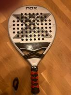 NOX AT10 Luxury Genius 18K – Agustín Tapia – Padelracket, Sport en Fitness, Padel, Ophalen of Verzenden, Gebruikt, Padelracket