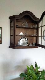 wandkastje, Huis en Inrichting, Kasten | Wandmeubels, Ophalen, Gebruikt, Eikenhout, Met hangruimte