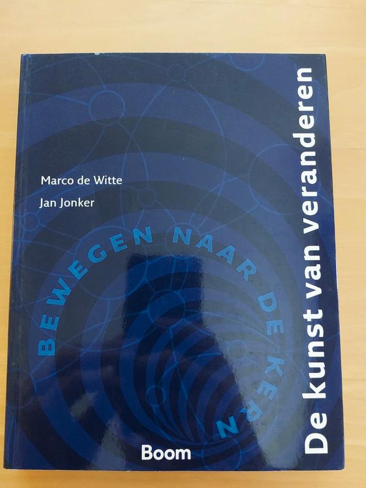 Marco de Witte - De kunst van veranderen, Boeken, Wetenschap, Zo goed als nieuw, Sociale wetenschap, Ophalen of Verzenden