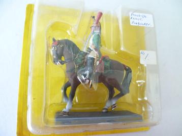  Ruiter Figuurtje op Paard Keizerlijke Dragonder Frankrijk beschikbaar voor biedingen