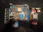 Intel pentium E6700 + Asus P5G41T-M + EAH5450, Computers en Software, Processors, Ophalen of Verzenden, Gebruikt